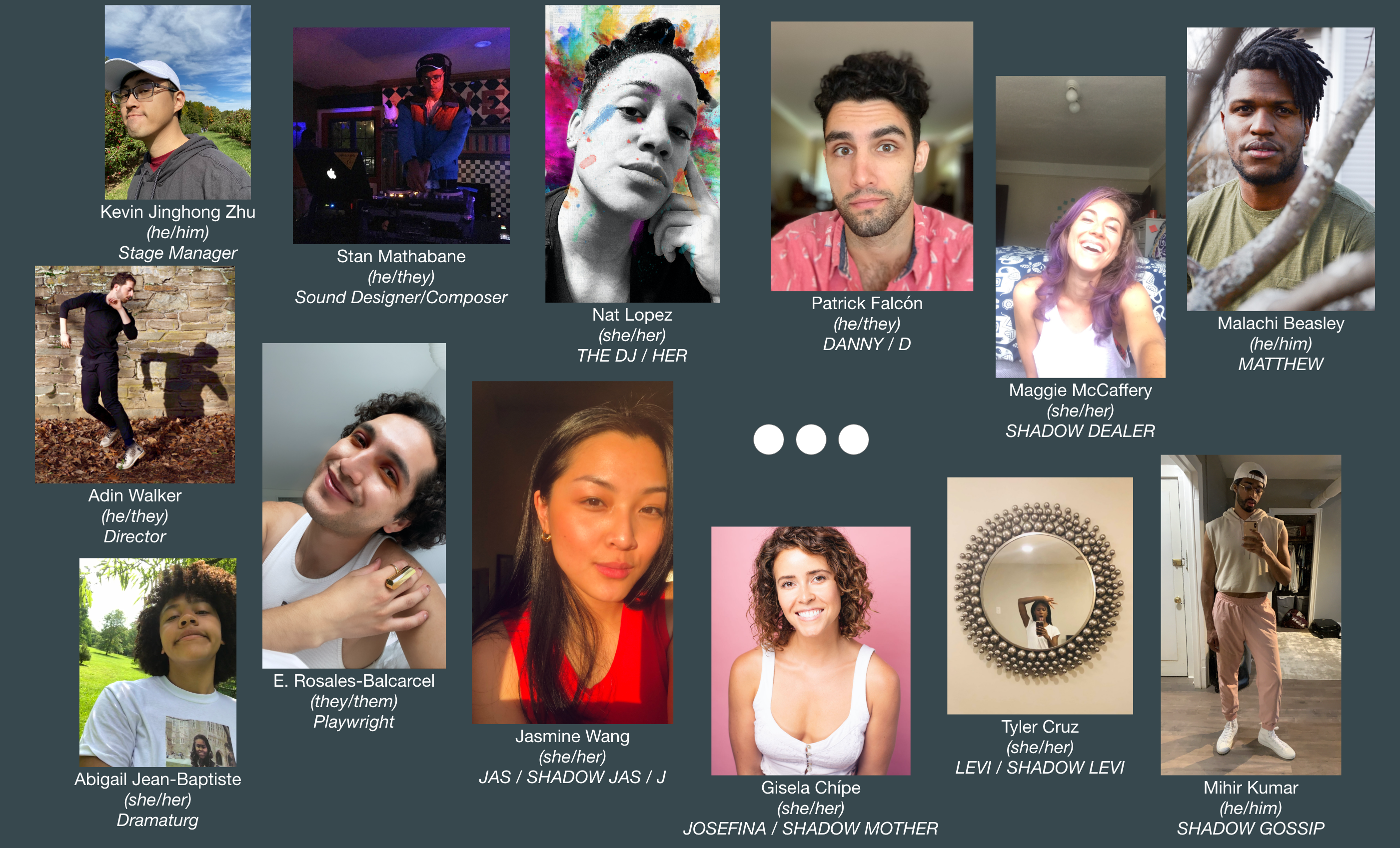 the faces